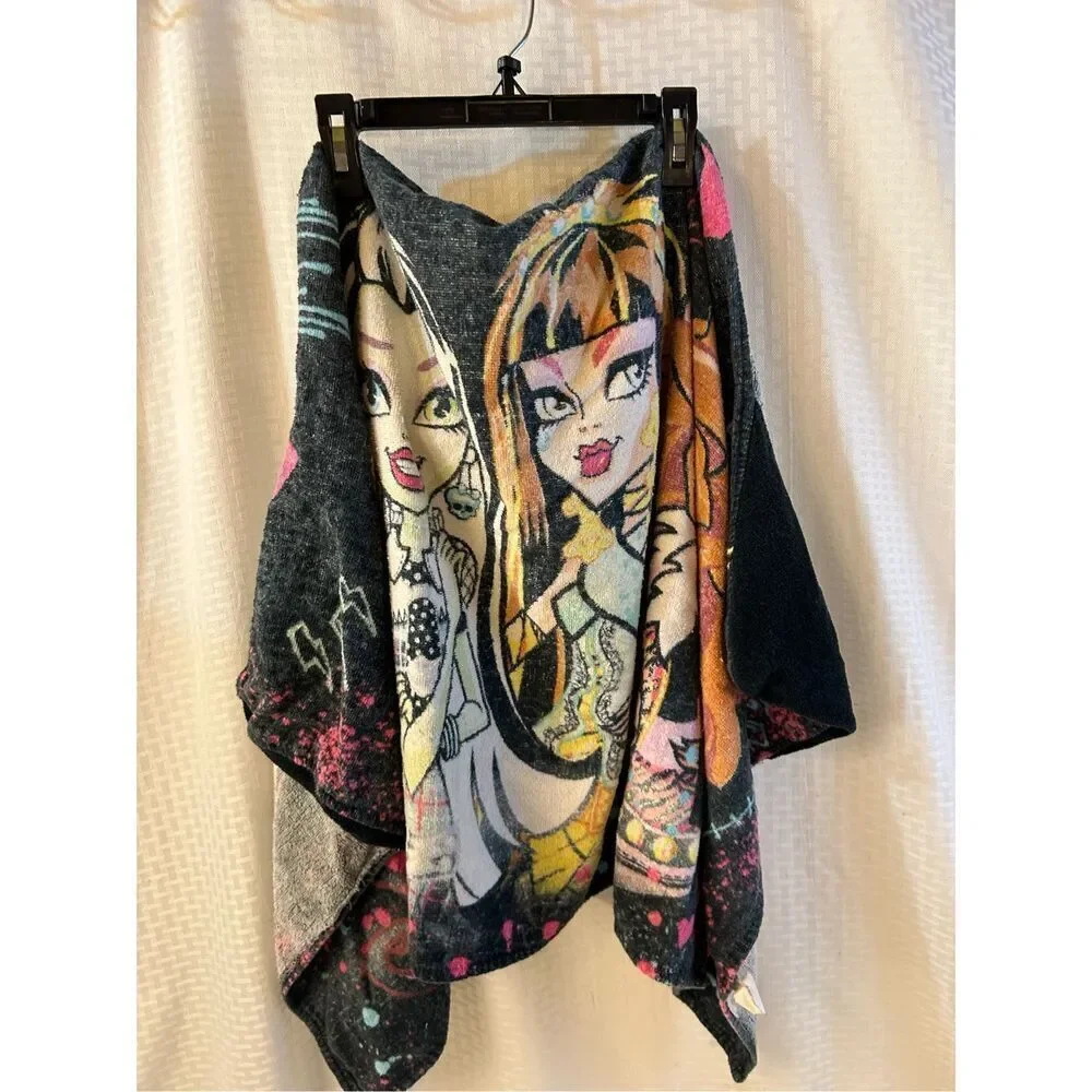 Monster high hooded beach towel Gouls‎ 43